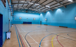 Photograph of Sports Hall, Downend School Sports Centre
