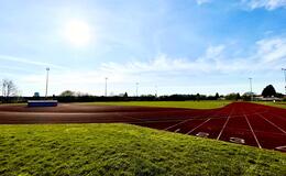 Photograph of Grass Pitch (Running Track), Lyng Hall School