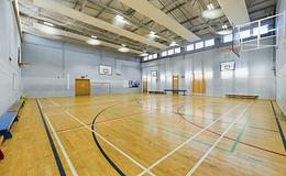 Photograph of Gymnasium, Lyng Hall School