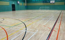 Photograph of A. Sports Hall , Prince Albert High School
