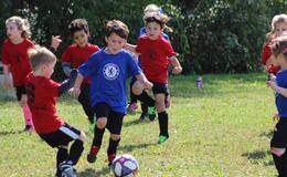 Photograph of Grass Pitch - 9v9 and 7v7 Dual Marked, Moredon Primary School