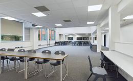 Photograph of 2nd Floor Conference Space, BOA Digital Technologies Academy