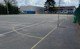Photograph of Multi-Use Games Area, John Henry Newman Catholic School