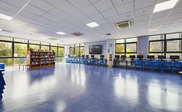 Photograph of Library, Prendergast School