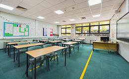 Photograph of MFL Classroom 1, Prendergast School