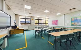 Photograph of MFL Classroom 2, Prendergast School