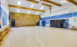 Photograph of School Hall, Holy Trinity C of E Primary School