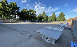 Photograph of South Site  Front Playground, The Cherwell School