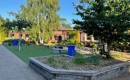 Photograph of South Site Garden, The Cherwell School
