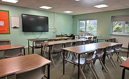 Photograph of North Site Classrooms, The Cherwell School