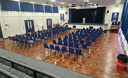 Photograph of Main Hall, Barlby High School