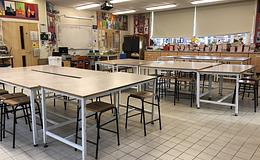 Photograph of South Site Art Classrooms, The Cherwell School