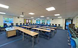 Photograph of South Site Classrooms, The Cherwell School