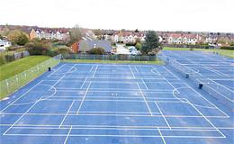 Photograph of Multi Use Games Area (7 Netball Courts) , Finham Park School