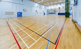 Photograph of Sports Hall, The Elizabethan Academy