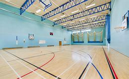 Photograph of Sports Hall, The Wooldale Centre for Learning