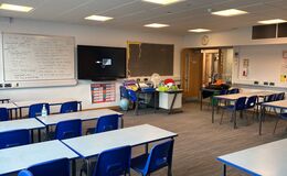 Photograph of Classroom - G Block G105, Light Hall School