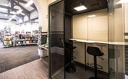 Photograph of Pod (1), Durning Library
