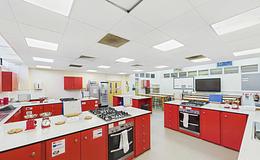 Photograph of DT Kitchen 1, Wrenn School (Doddington Road)
