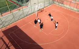 Photograph of Outdoor Netball Courts, King James's School
