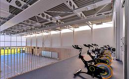 Photograph of St Marys Rowing Machines (Balcony) , Haydon School