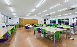 Photograph of Dining Room, Lyng Hall School