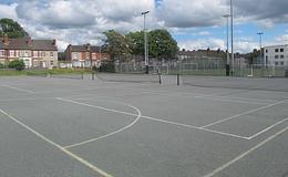 Photograph of Netball Courts , Sidney Stringer Academy