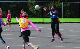 Photograph of Netball Court 3, Wolverhampton Grammar School