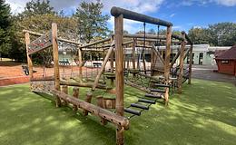 Photograph of Trim Trail, Wellfield Junior School