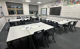 Photograph of Classroom 34, Woodhouse College