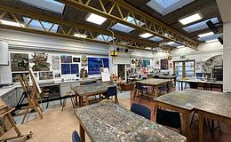Photograph of Art Studio, Woodhouse College