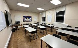 Photograph of Classroom 18, Woodhouse College
