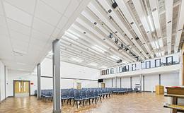 Photograph of Main Hall, Cottingham High School