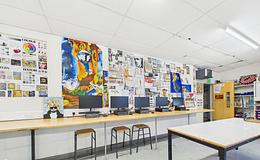 Photograph of Specialist Classrooms (Art / Science), Cottingham High School