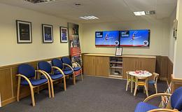 Photograph of Waiting Room and Reception Area, The Britton School of Performing Arts