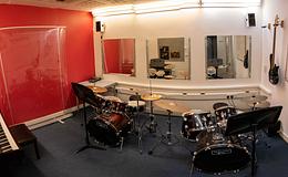 Photograph of Music Practice Room 1, Raise Community Arts