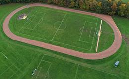 Photograph of Running Track Pitch, Tadcaster Grammar School