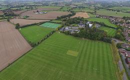 Photograph of Home Pasture Pitch, RGS The Grange