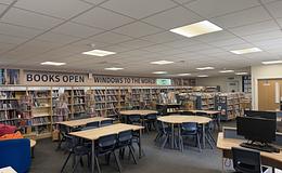 Photograph of Library, Kings Heath Secondary School