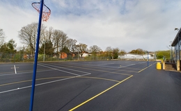 Photograph of Outdoor Court 4, St James School