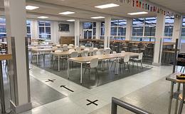 Photograph of Dining hall, St Catherine's College