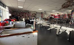 Photograph of Art Classroom 213, Raise Community Arts