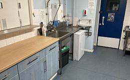 Photograph of Kitchen, Ronkswood Hub
