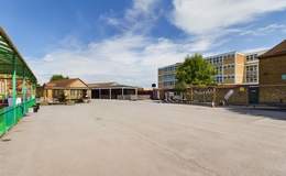Photograph of Front Playground, Lavender Primary School