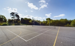 Photograph of Netball/Tennis Court 1, Cranbrook Education Campus
