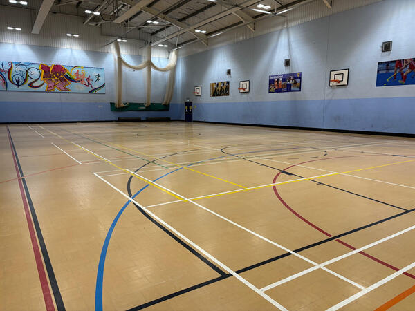 2. The Castle School Sports Centre