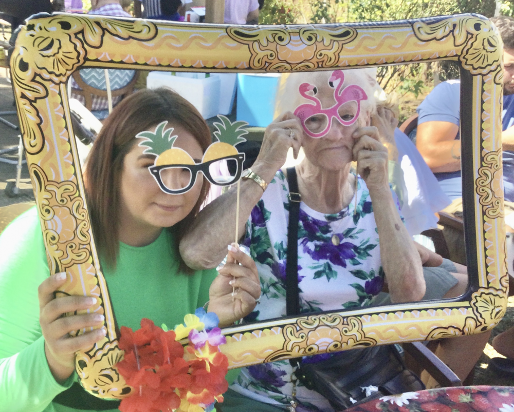 Residents and staff of The Lodge Care Home had an amazing time raising money for the RNLI in their Summer garden party.