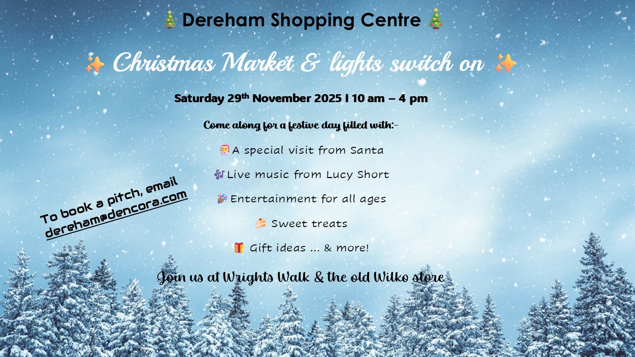 Christmas Market & lights switch on