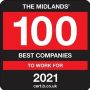 Best Companies The Midlands Top 100 2021