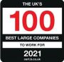 Best Companies UK Top 100 Large Companies 2021